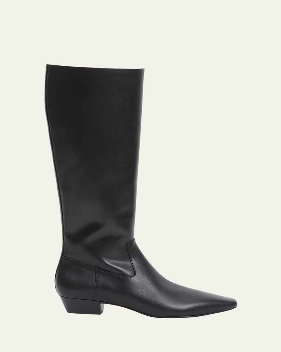 Lowen Leather Knee-High Boots